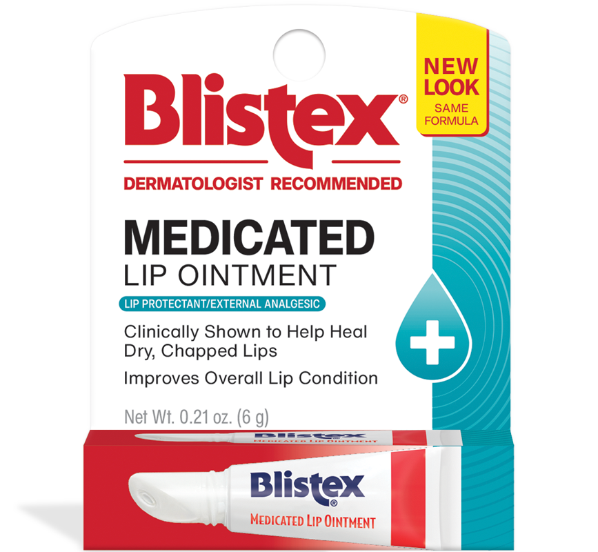 Package of Blistex Medicated Lip Ointment - Learn More
